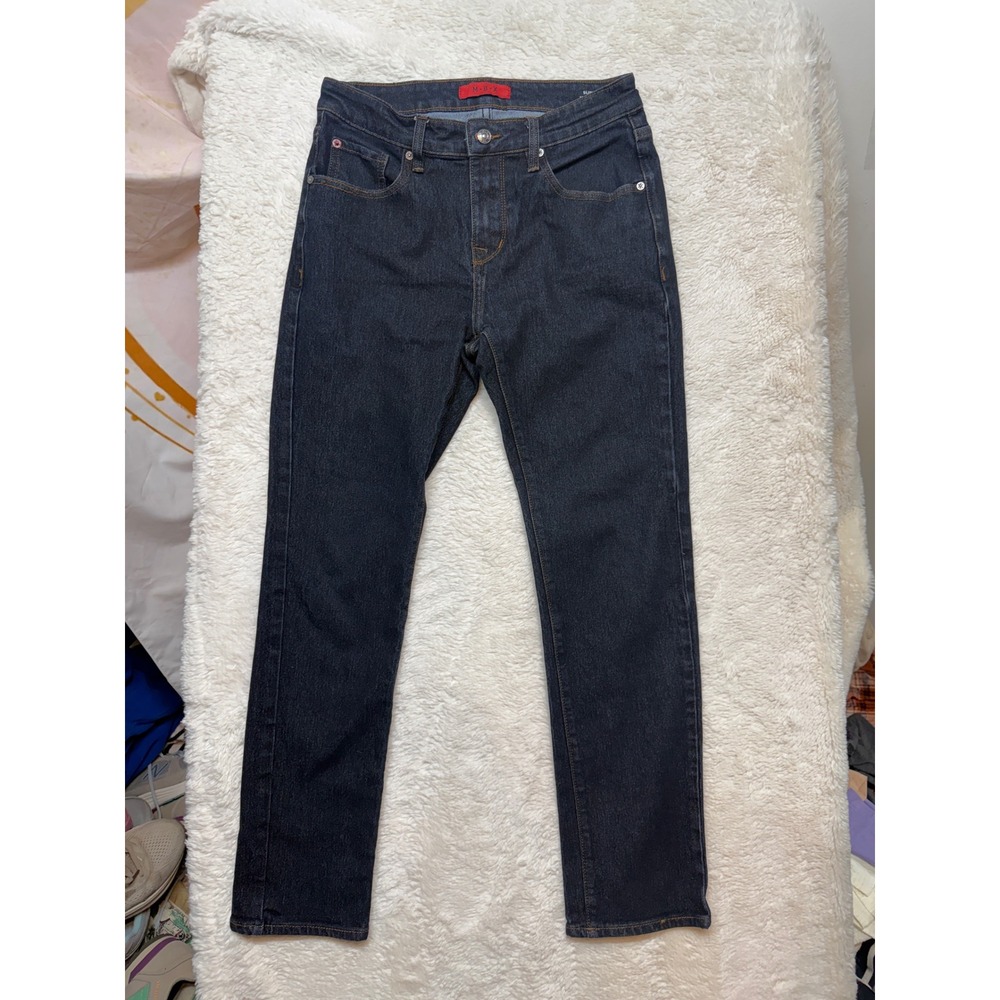 M-B-X Jeans Mens W30 L30 Slim Fit Dark Wash Stretch Denim Excellent